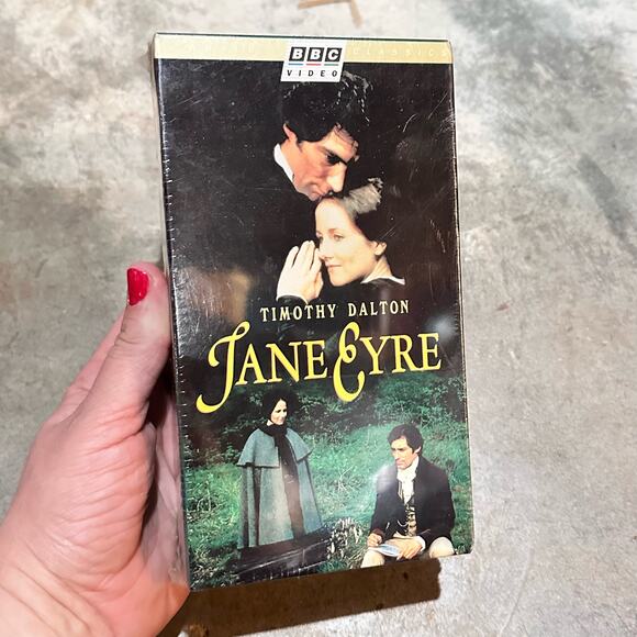 NEW Jane Eyre VHS 2-Tape Set 1983, 4-hr BBC Miniseries Timothy Dalton NEW SEALED - Picture 2 of 4
